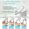 thumbnail image 3 of Distributeur Automatique de Savon Moussant - 4 Vitesses Moussant Réglable, USB Rechargeable, 400ML Distributeur, 3 of 6
