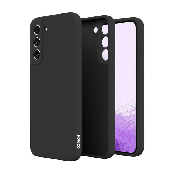 Funda de Protección para Samsung Galaxy S22 Plus - Sovico - Silicón con Forro de Microfibra