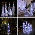 thumbnail image 4 of Square Solar Energy Light 2M20LEDs Wine Bottle Decor Copper Wire Lamp String, 4 of 8