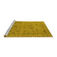 thumbnail image 2 of Ahgly Company Machine Washable Indoor Rectangle Oriental Yellow Industrial Area Rugs, 2' x 3', 2 of 4