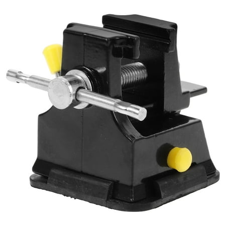 PAMINGONO mini bench clamp flat table vice Bench Vise Aluminum Alloy for Hobbyists Compact 1 Pc