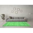 thumbnail image 3 of Ahgly Company Indoor Rectangle Oriental Emerald Green Traditional Area Rugs, 2' x 5', 3 of 4