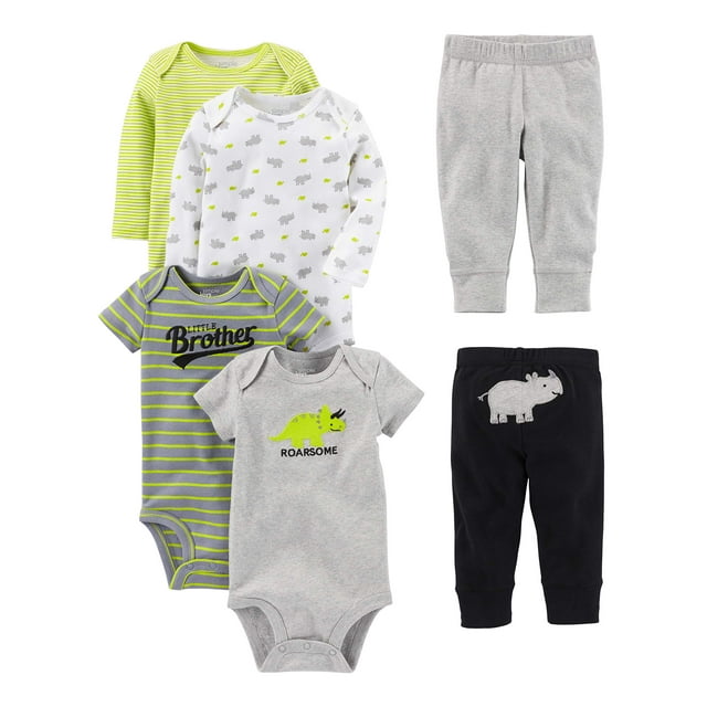 Set de ropa Simple Joys by Carter's Sleepwear Baby Boy 0-3M
