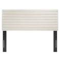 thumbnail image 3 of Modway Tranquil Performance Velvet Full/Queen Headboard in Ivory, 3 of 6