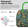 thumbnail image 3 of Womens Green Cartoon Dinosaurs Jungle Pattern Lunch Box for Work,Insulated Lunch Bag for Women,Loncheras Para Mujer,Leakproof Adult Lunch Bag for Work,Beach,Travel,Picnic,Camping, 3 of 7
