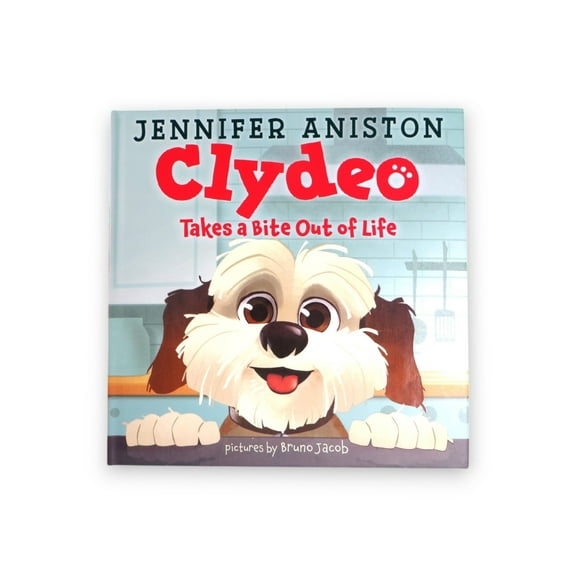 Jennifer Aniston Signed Autographed Hardcover Book Clydeo Bite Out of Life JSA B