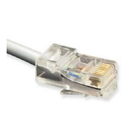 Cablesys ICC-ICLC807FSV Gclb888007 7' Flat Line Cord 8p8c Silver