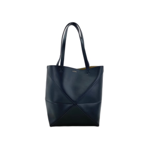 Pre-Owned Loewe Puzzlefold Handbag, Black
