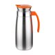 thumbnail image 1 of Jarra de agua para el hogar, hervidor de agua de 1300 ml, jarra para bebidas, tapa sellada, reutilizable Naranja, 1 of 9