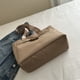 thumbnail image 4 of Bolsos Informales Bolso Hombro Sólido Pañales Grandes Bolos para Mujeres Cierre La Con Bolsillos Comprar Viajes, 4 of 9
