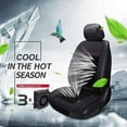 thumbnail image 4 of iMeshbean Car Seat Ventilation Mat Summer 3 Fans Single Cold Pad Multi-Function Cooling Pad Car Cushions Cool Down Ventilated Seat Cushion In Summer Fan Cool Seat Cushion, 4 of 7