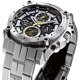 thumbnail image 2 of Reloj cronógrafo de cuarzo Icon de alta precisión para hombre, cristal mineral curvado, resistente al agua hasta 300 m, barrido continuo de segunda mano, marcadores luminosos, 2 of 2