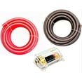 thumbnail image 2 of American Terminal 0 Gauge Wire Red / Black Amplifier Amp Power/Ground Cable 1/0 Set Fuse, 2 of 3