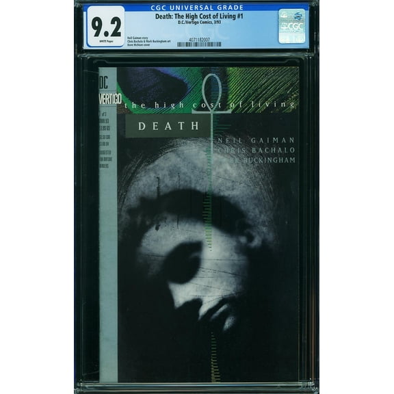 Death: The High Cost of Living #1 - CGC 9.2 Comic Book