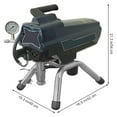 thumbnail image 2 of Trolley Airless Paint Sprayer Metal Vertical Sprayer For House Painting DIY Garage ,Efficient & Easy to use, 2 of 7