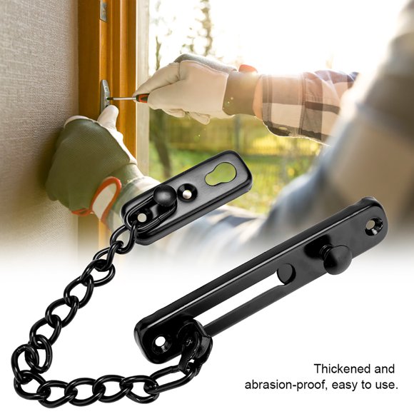 Hotel Antirrobo Resistente De La Puerta Del Guardia De Seguridad De La Cerradura De Cadena Del Acero Inoxidable