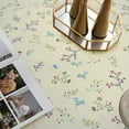 thumbnail image 2 of Oval Floral Tablecloth,Small Flower Ivory French Country Tablecover 60 x 84inch,Perfect for Kitchen Dinner, Restaurant,Holiday Picnic Party Table Cover, 2 of 6