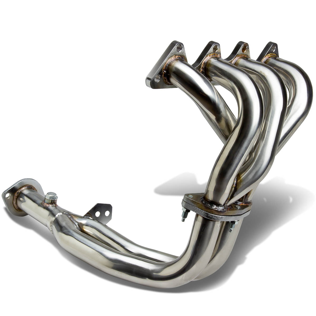 For Acura Integra DB/DC 1.8L Stainless Steel Ram-Horn Exhaust Manifold Header w/Megaphone 