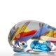 thumbnail image 2 of Tooarts Ornamento de cristal de la ballena colorida del regalo Figurilla del animal Tooarts Artesanía de vidrio, 2 of 6