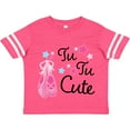 thumbnail image 3 of Inktastic Tu Tu Cute Ballet Dancing Shoes Boys or Girls Toddler T-Shirt, 3 of 5