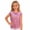 #84Pink, variant on Girls Sleeveless Dance Tops Shiny Metallic Mini Dots Tank Top Unisex Jazz Hip Hop Dancewear