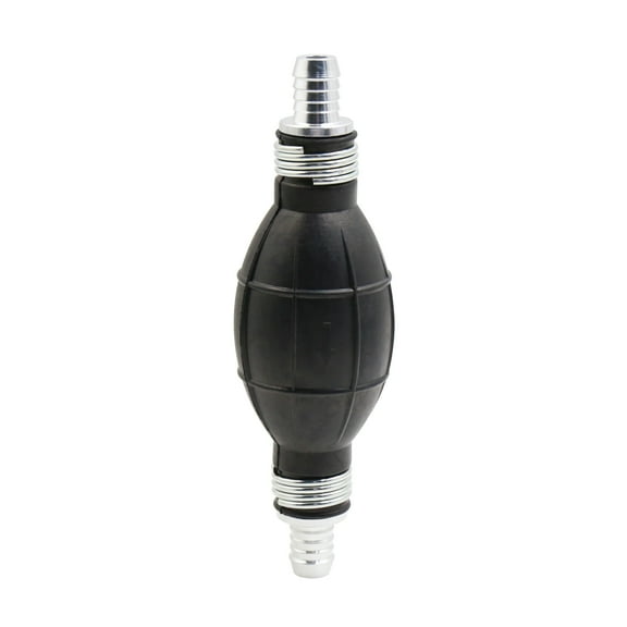 12mm Black Rubber Gas Petrol Fuel Line Pump Hand Primer Bulb for Car Boat