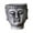 Stone Gray, variant on LOVIVER Buddha Head Flower Pot Decor Planter for Courtyard Table Centerpiece Kitchen Stone Gray