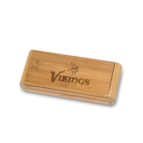 Minnesota Vikings - Elan Corkscrew in Bamboo Case by Picnic Time
