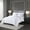 White#82, variant on Cotton Bedding Set King/Cal King Cotton Sateen Embroidered Comforter Set,Bed In A Bag