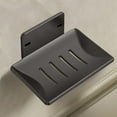 thumbnail image 2 of Rbaofujie Cute Storage Bins Soap Box Wall Mounted Perforated Home Bathroom High-End Drainage Soap Storage Rack Toilet Bathroom Storage Box Stainless Steel Bathroom Storage, 2 of 8
