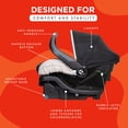 thumbnail image 4 of Baby Trend Infant Car Seat, Ally 35, Modern Khaki, Travel System with Cover, 4 of 15