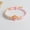 Light Pink, variant on Diy Hand-woven Knot Bracelet Peach Blossom Knot Carrying Strap Wearable Shipping Beading Accessories Bracelet