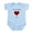 Sky Blue, variant on CafePress - My Aunties Love Me Body Suit - Baby Light Bodysuit, Size Newborn - 24 Months