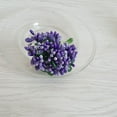 thumbnail image 4 of CTIRCHIU Round Mini Artificial Pip Berry Picks Purple Silk Flower 12Pcs 3.7In x 2.8In x 2.8In, 4 of 10