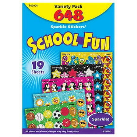 UPC: 0078628639049 | Trend TEP63904 School Fun little sparkler Stickers 648 / Pack Multicolor