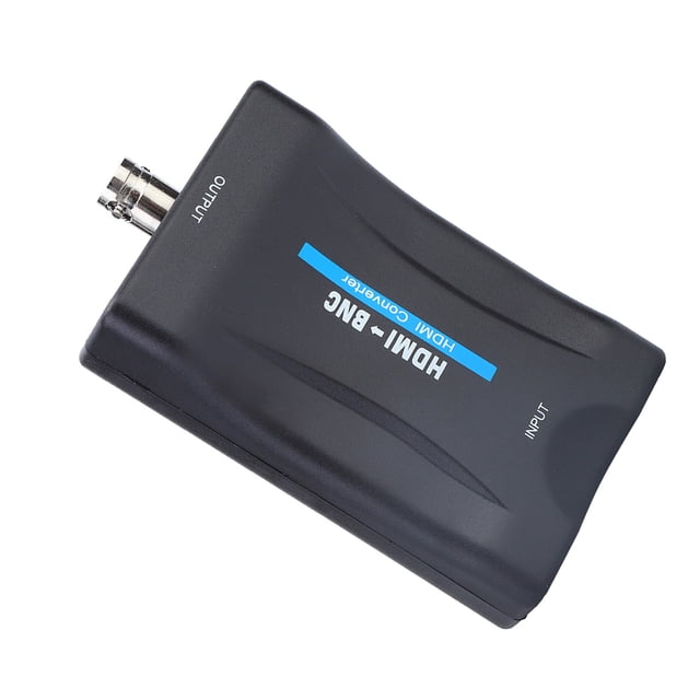 Stereo Audio Converter, Video Signal Converter Long Service Life Sturdy Exquisite Workmanship for Video Players for DVD Recorders