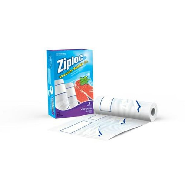 Ziploc® 8" x 20' Vacuum Sealer Roll 2 Pack