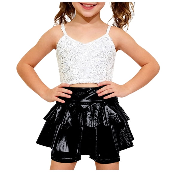 Zshosam Girls Bike Shorts Toddler Shorts Boys Girls Elastic Waist Shorts Bottoms Summer Size 8T 9T,(Black 8-9 Years)