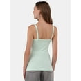 thumbnail image 2 of No Boundaries Ribbed Cami Top, 1 or 5-Pack, Women's, 2 of 5