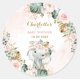 thumbnail image 3 of Animales de la jungla personalizados Texto personalizado Nombre personalizado Zoológico Cumpleaños Vida salvaje Zoológico Bebé Baño Fiesta Bautismo Etiqueta, 3 of 5