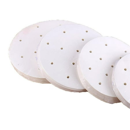 

Marsmo 50 PCS Baking Paper Sheets Breathable Nonstick Food Silicone Paper for Oven Air Fryer and Plate 16cm