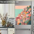 thumbnail image 3 of Yayeee Magnetic Dishwasher Cover for The Front Decoration Home Kitchen Machine Sticker Protector, Cityscape Painting, 3 of 6