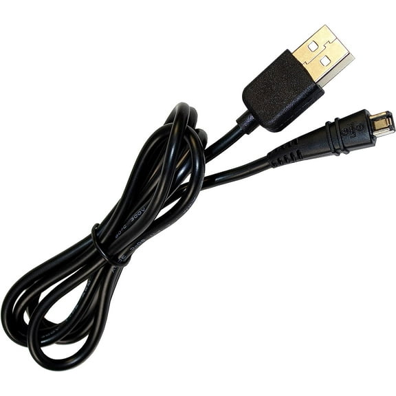 HQRP USB Converter Cable for Canon CA-110 CA110 CA-110E 5072B002AA 5072B002 5072B003AA VIXIA HF R40 HF R42 HF R400, VIXIA mini, VIXIA mini X Camcorder AC Adapter Power Supply Cord