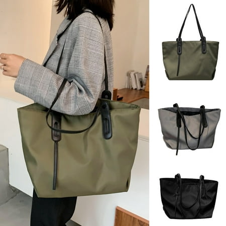SPRING PARK Laptop Tote Bag for Women Lightweight Computer Bag Women Bag Large Travel Handbag Shoulder Bag