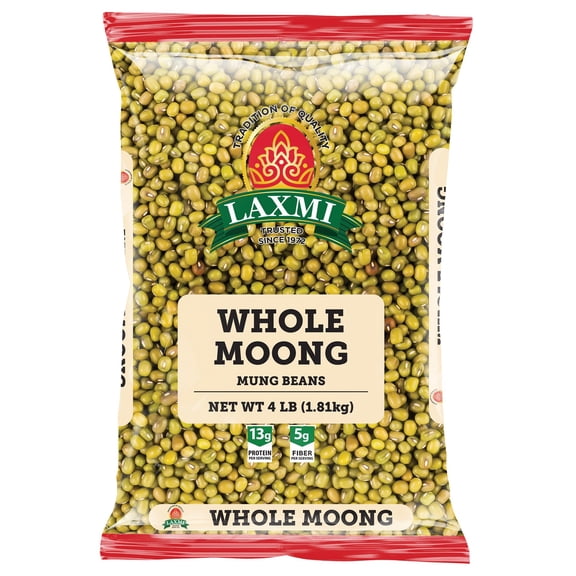 Laxmi Moong Whole Dal (Small Mung Beans) 4 lb