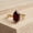 Rose Plated, variant on 3CT Dutch Marquise Garnet Solitaire Ring, 925 Sterling Silver Yellow Gold Plated Ring, January Birthstone Promise Ring, Handmade Jewelry, Gift for Her