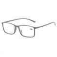 thumbnail image 1 of Lunettes de Lecture Carrées Simples Charnière à Ressort de Lecture de Haute Qualité pour Hommes et Femmes E01, 1 of 1