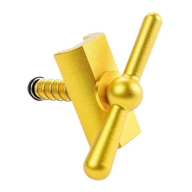 Abrazadera de plegable Conjunto de Tubo de marco Apriete Bloqueo - dorado Sunnimix Abrazadera de bisagra de bicicleta plegable