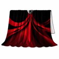 thumbnail image 2 of Surreal Red Eyeball Art Gothic, Dramatic Fantasy Scene, Warm Flannel Blanket for Living Room and Bedroom with Detailed Artwork, Art Lovers Housewarming Gift, Fantasy Home Decor, 2 of 9