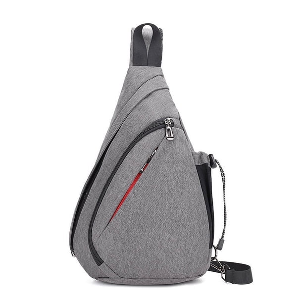 Mochila bandolera, bandolera multiusos para viaje, senderismo, mochila cruzada para viajes